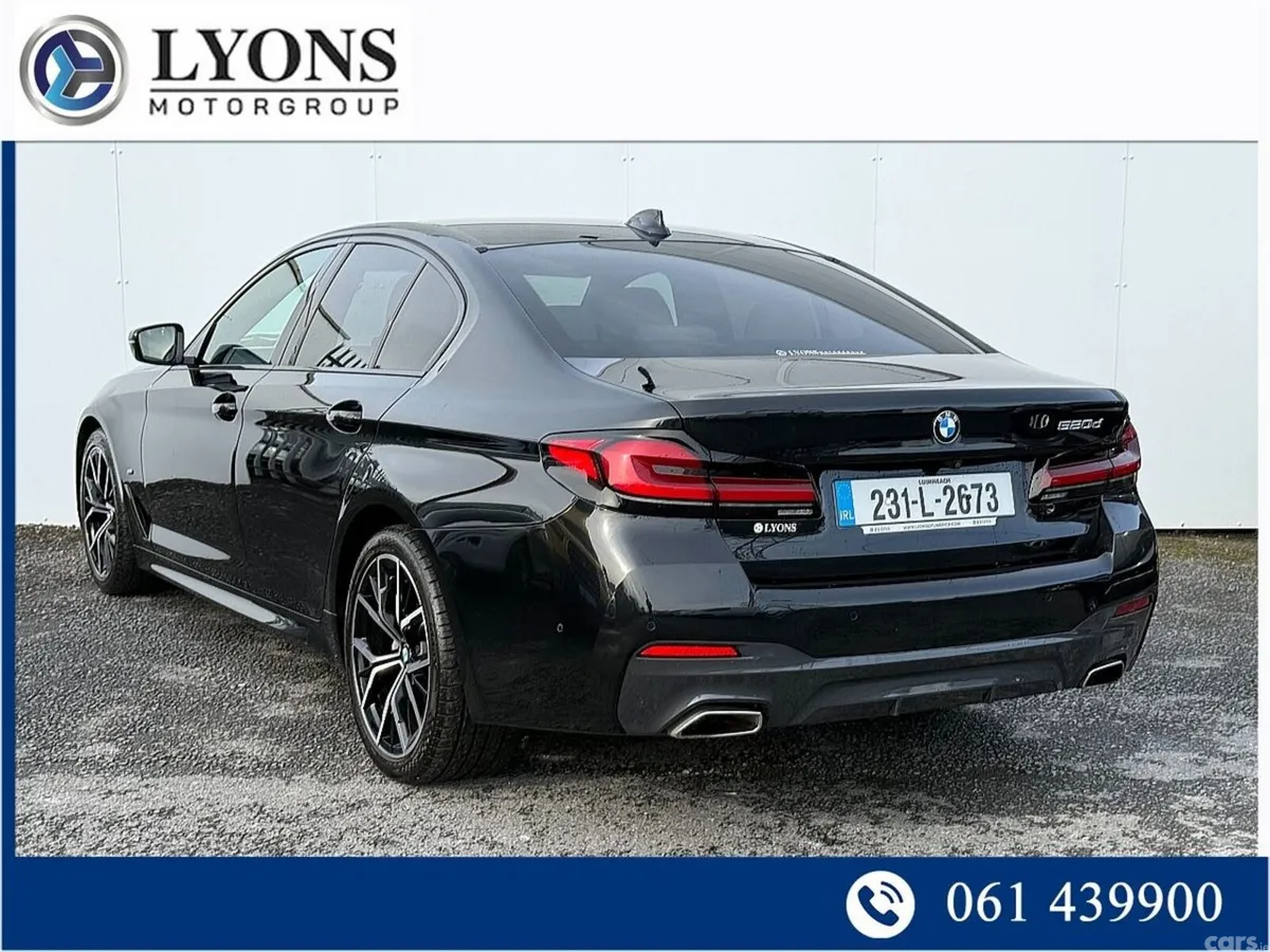 BMW 5-Series Saloon, Diesel, 2023, Black
