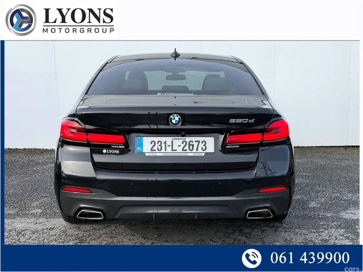 BMW 5-Series Saloon, Diesel, 2023, Black