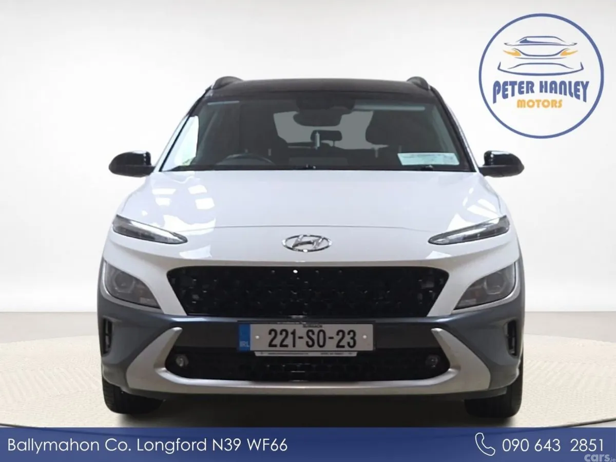 Hyundai KONA MPV, Petrol Hybrid, 2022, White