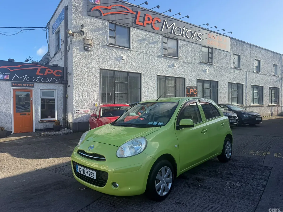 Nissan March Hatchback, Petrol, 2012, Green