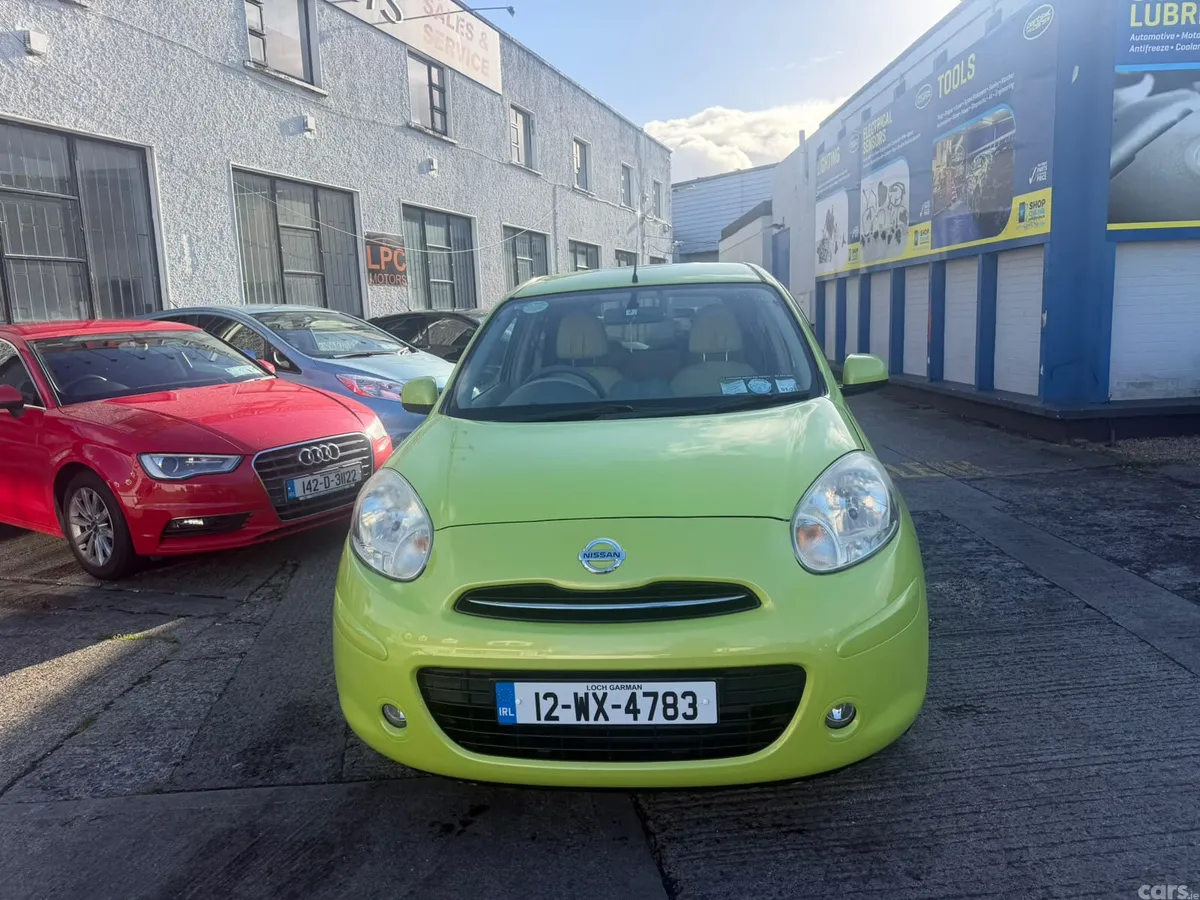 Nissan March Hatchback, Petrol, 2012, Green