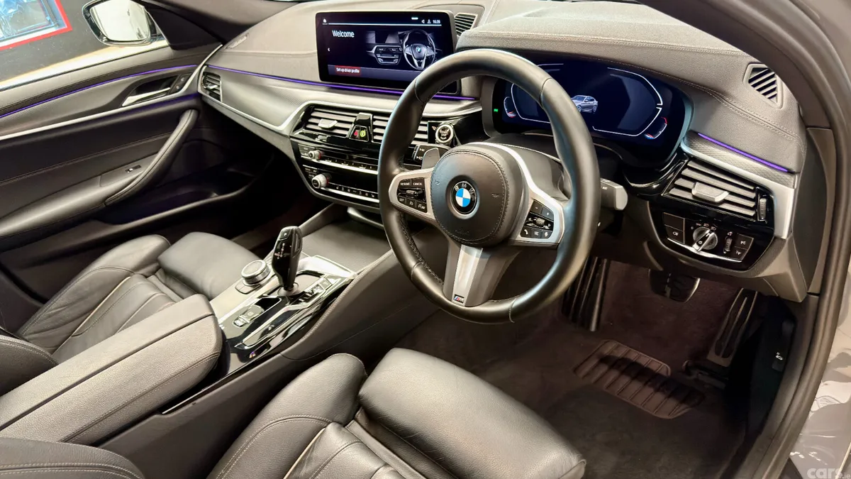 BMW 5-Series Saloon, Diesel, 2022, Grey