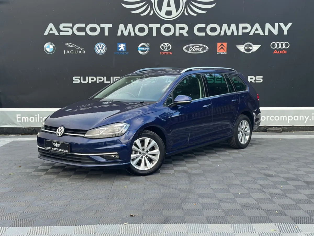 Volkswagen Golf Estate, Petrol, 2017, Blue
