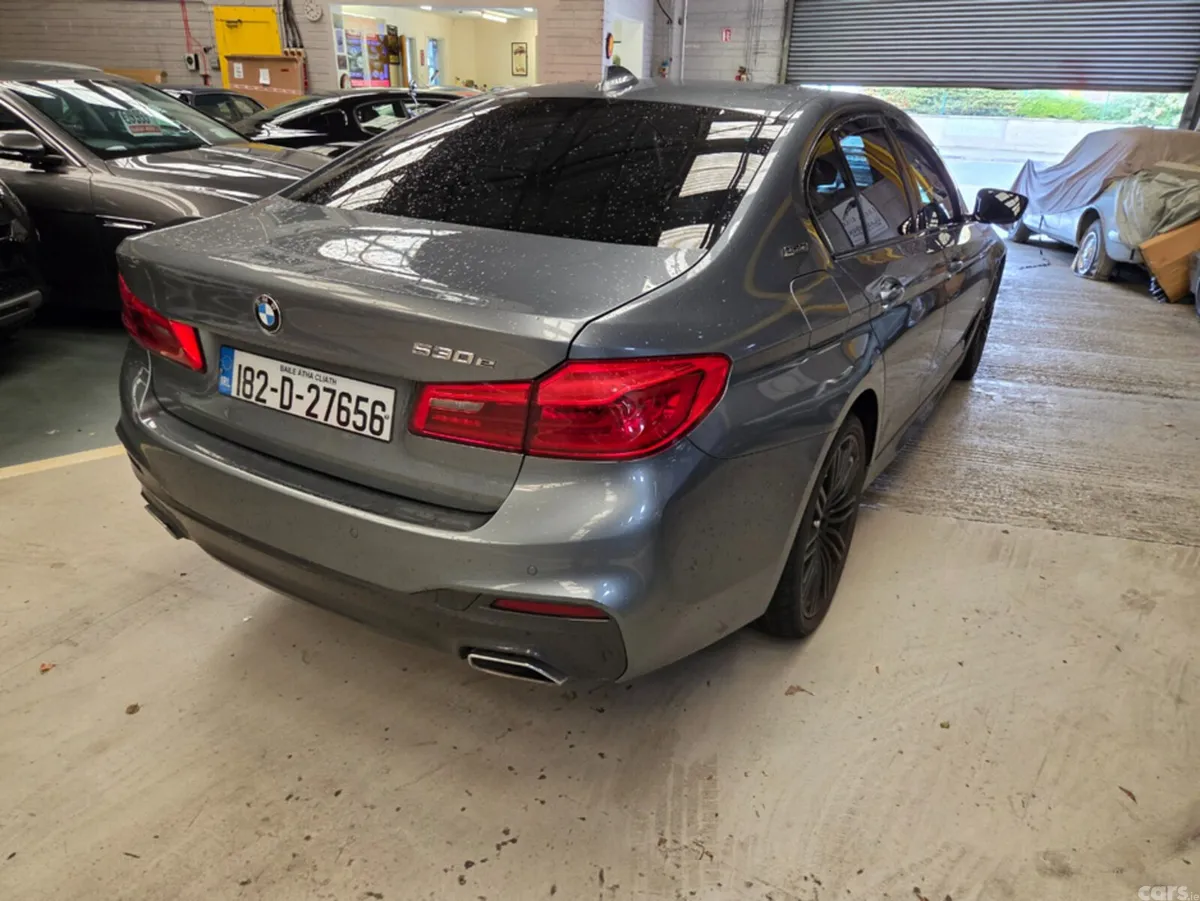BMW 5-Series Saloon, Petrol Plug-in Hybrid, 2018, Blue