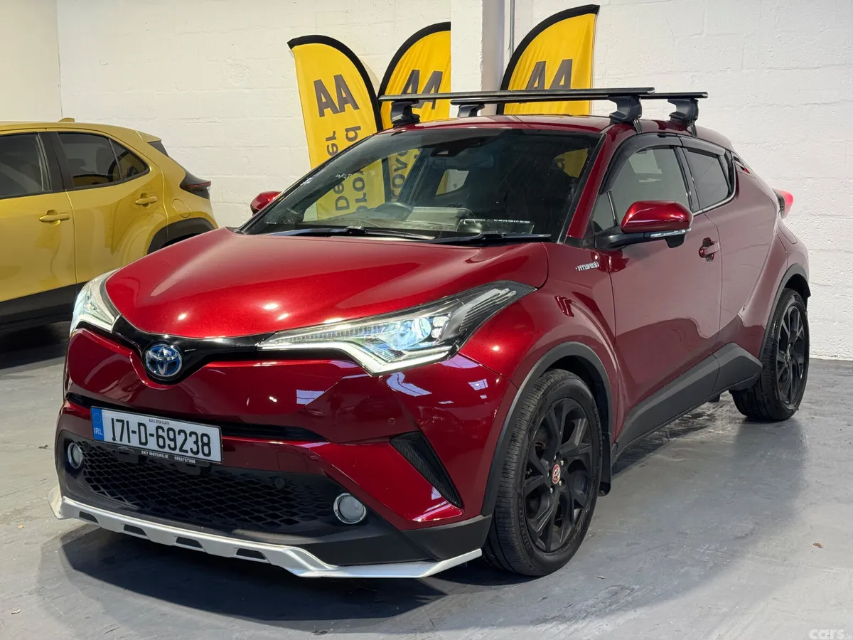 Toyota C-HR Hatchback, Petrol Hybrid, 2017, Red