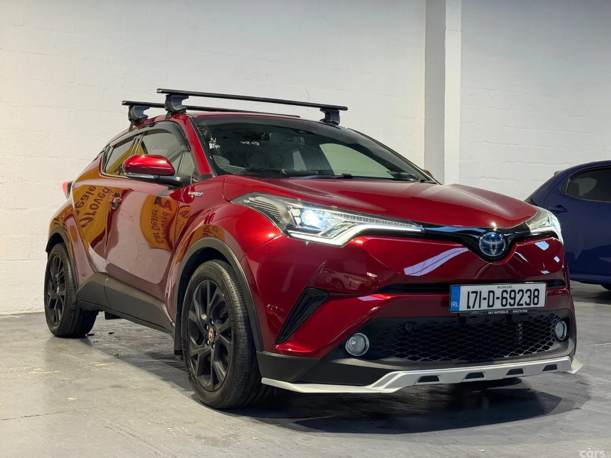Toyota C-HR Hatchback, Petrol Hybrid, 2017, Red