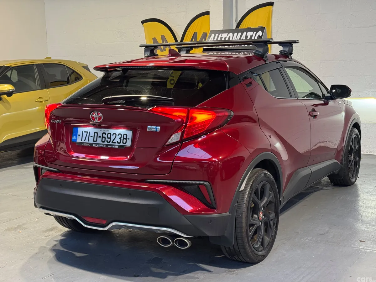 Toyota C-HR Hatchback, Petrol Hybrid, 2017, Red