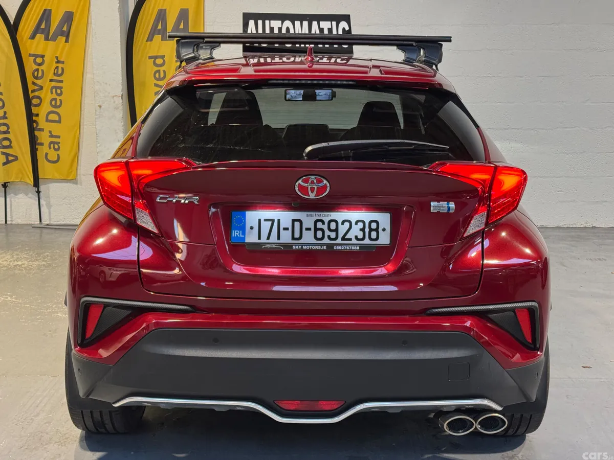 Toyota C-HR Hatchback, Petrol Hybrid, 2017, Red