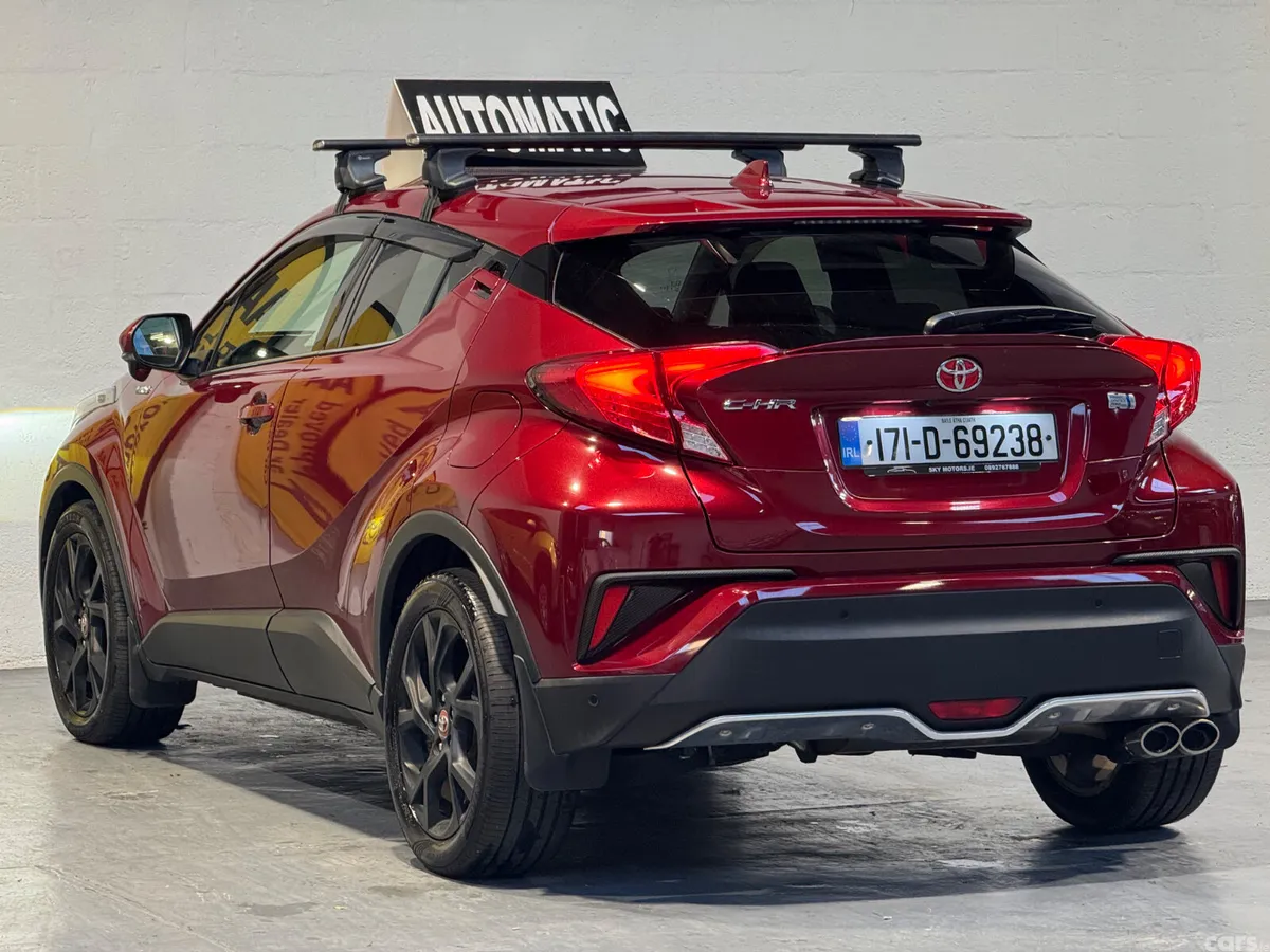 Toyota C-HR Hatchback, Petrol Hybrid, 2017, Red