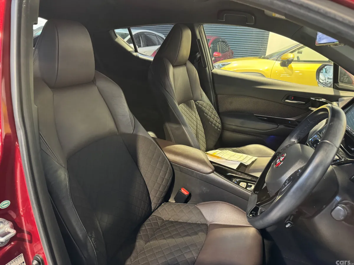 Toyota C-HR Hatchback, Petrol Hybrid, 2017, Red