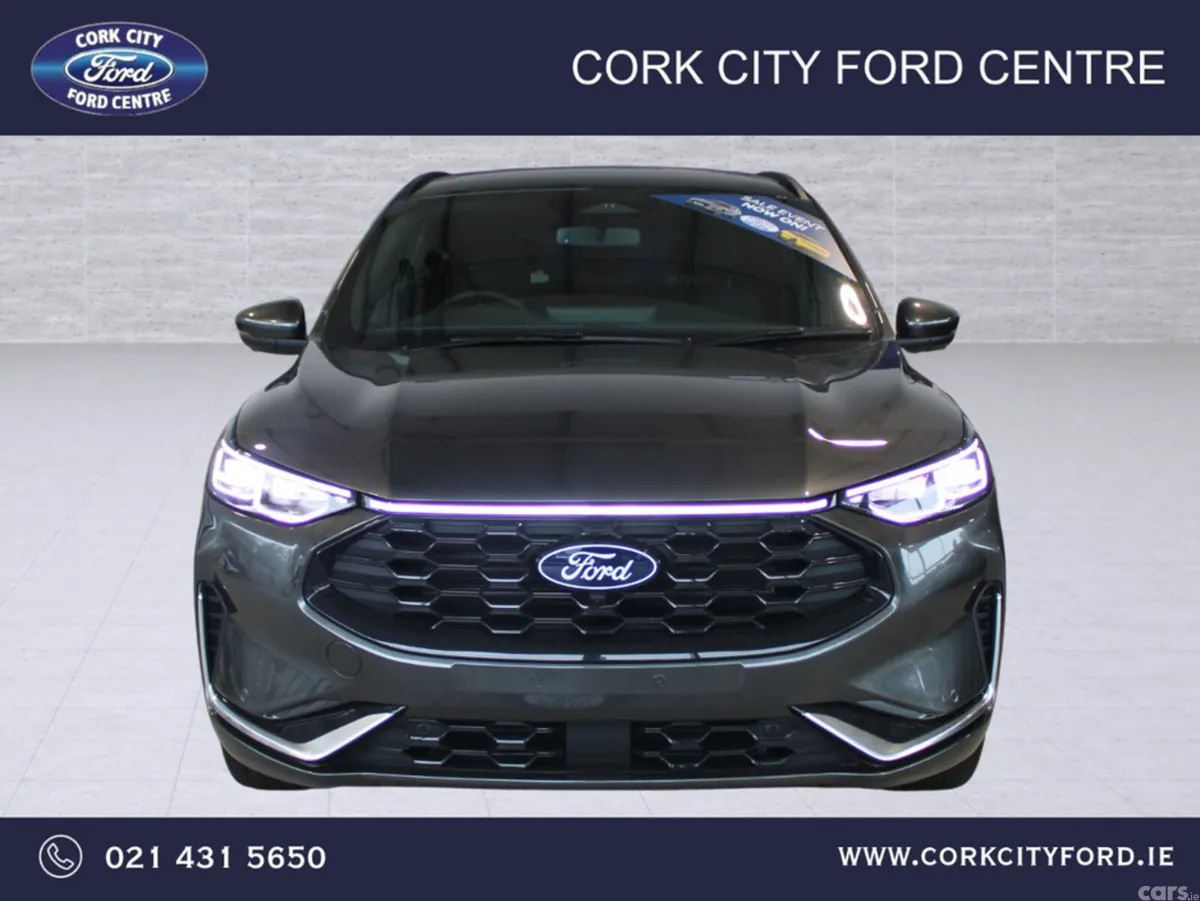 Ford Kuga SUV, Petrol Plug-in Hybrid, 2027, Grey