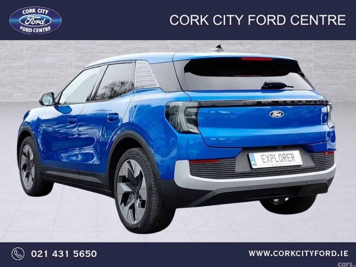 Ford Explorer SUV, Electric, 2027, Black