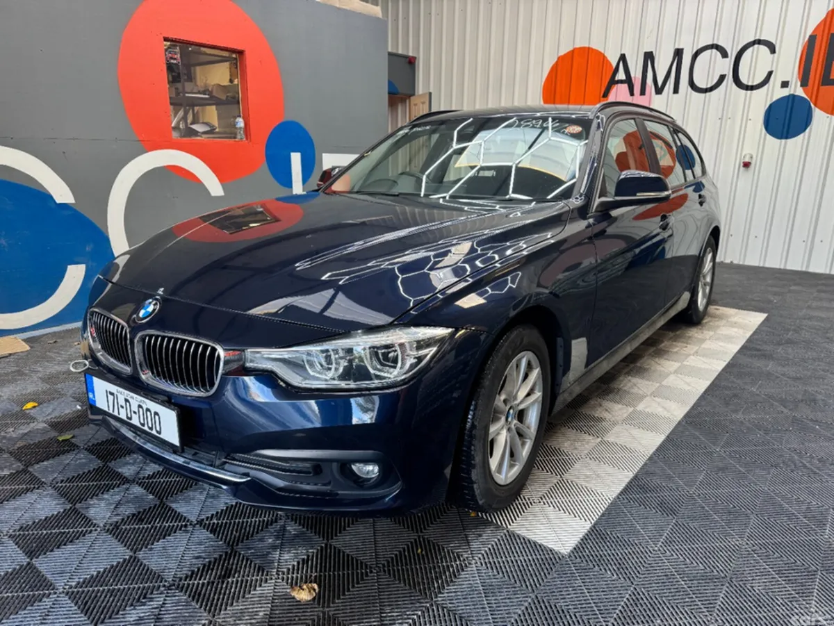 BMW 3-Series Estate, Diesel, 2017, Blue