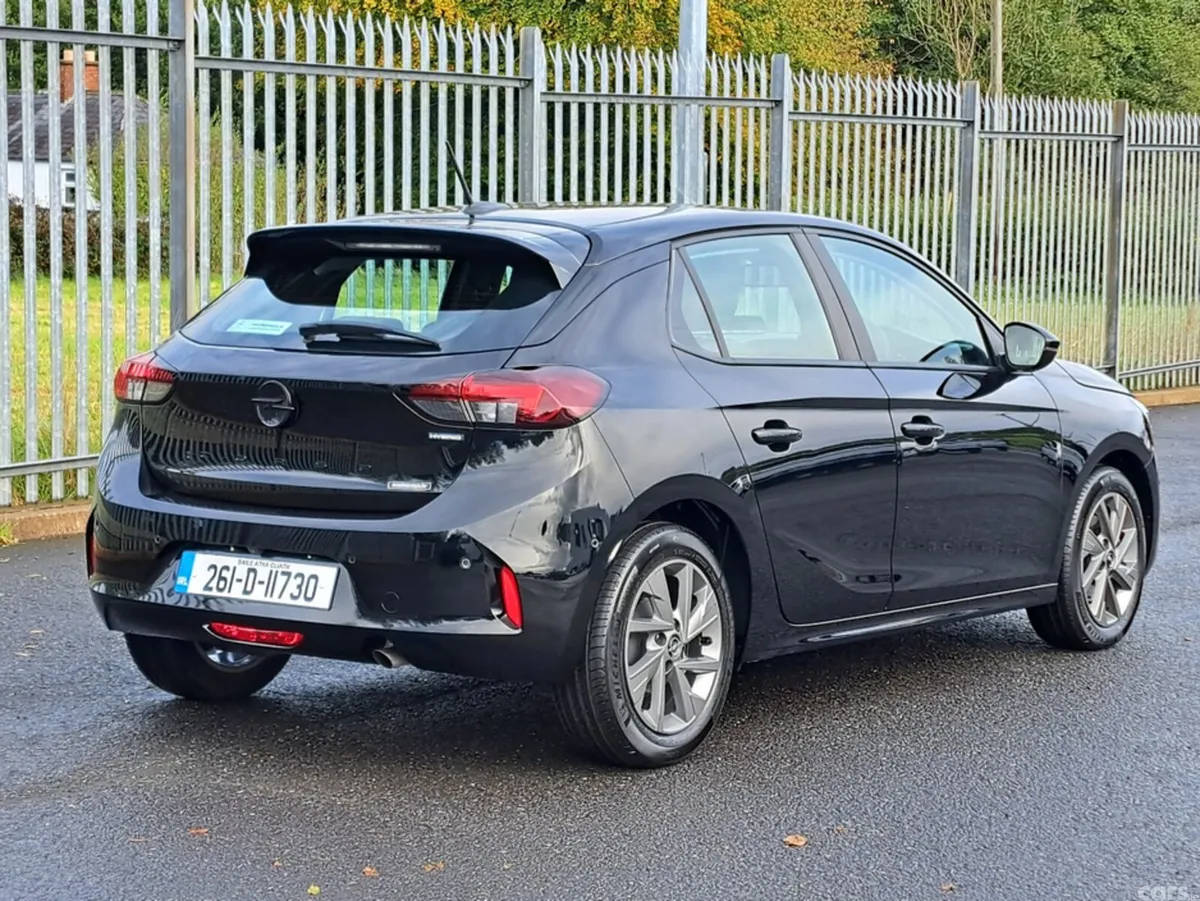 Opel Corsa Hatchback, Petrol Hybrid, 2026, Black