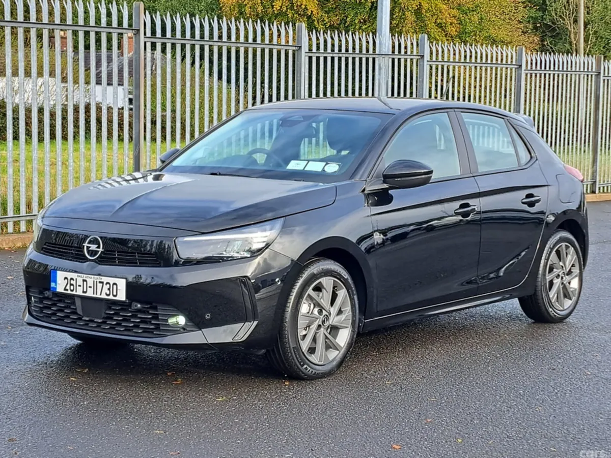 Opel Corsa Hatchback, Petrol Hybrid, 2026, Black