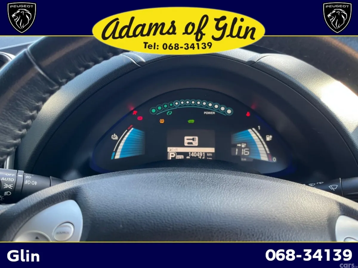 Nissan Leaf Hatchback, Electric, 2017, White