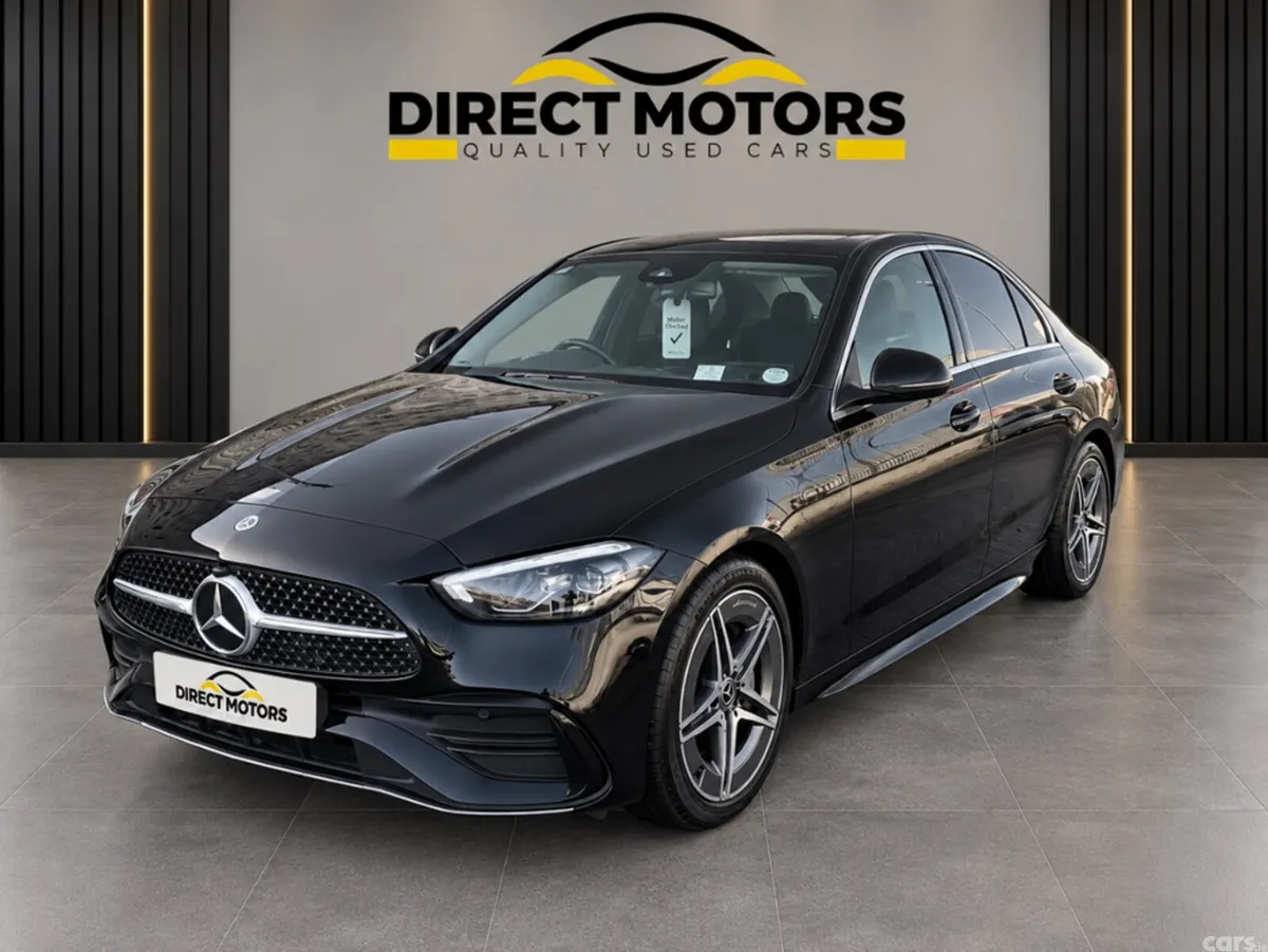 Mercedes-Benz C-Class Saloon, Diesel Hybrid, 2022, Black