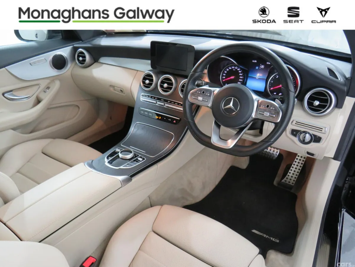 Mercedes-Benz C-Class Coupe, Diesel, 2019, Black