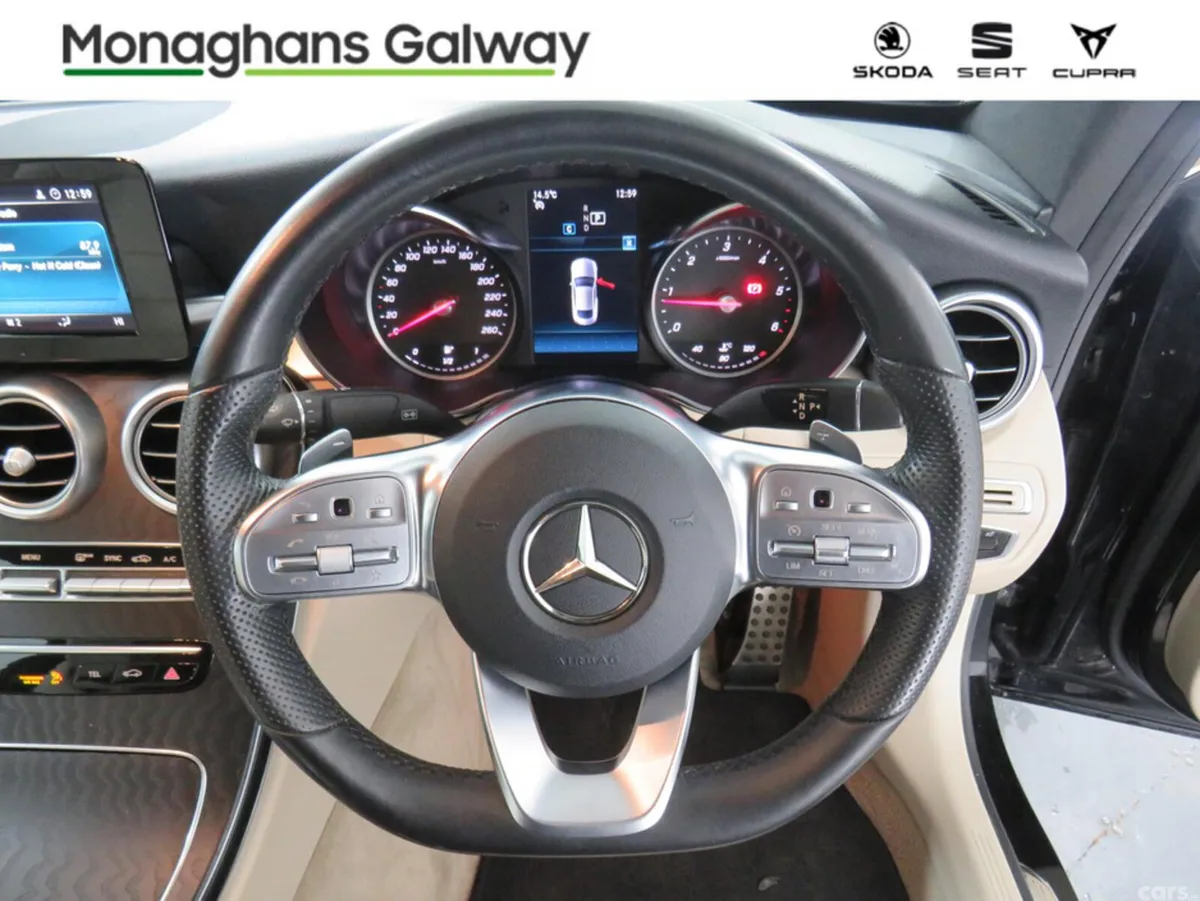 Mercedes-Benz C-Class Coupe, Diesel, 2019, Black