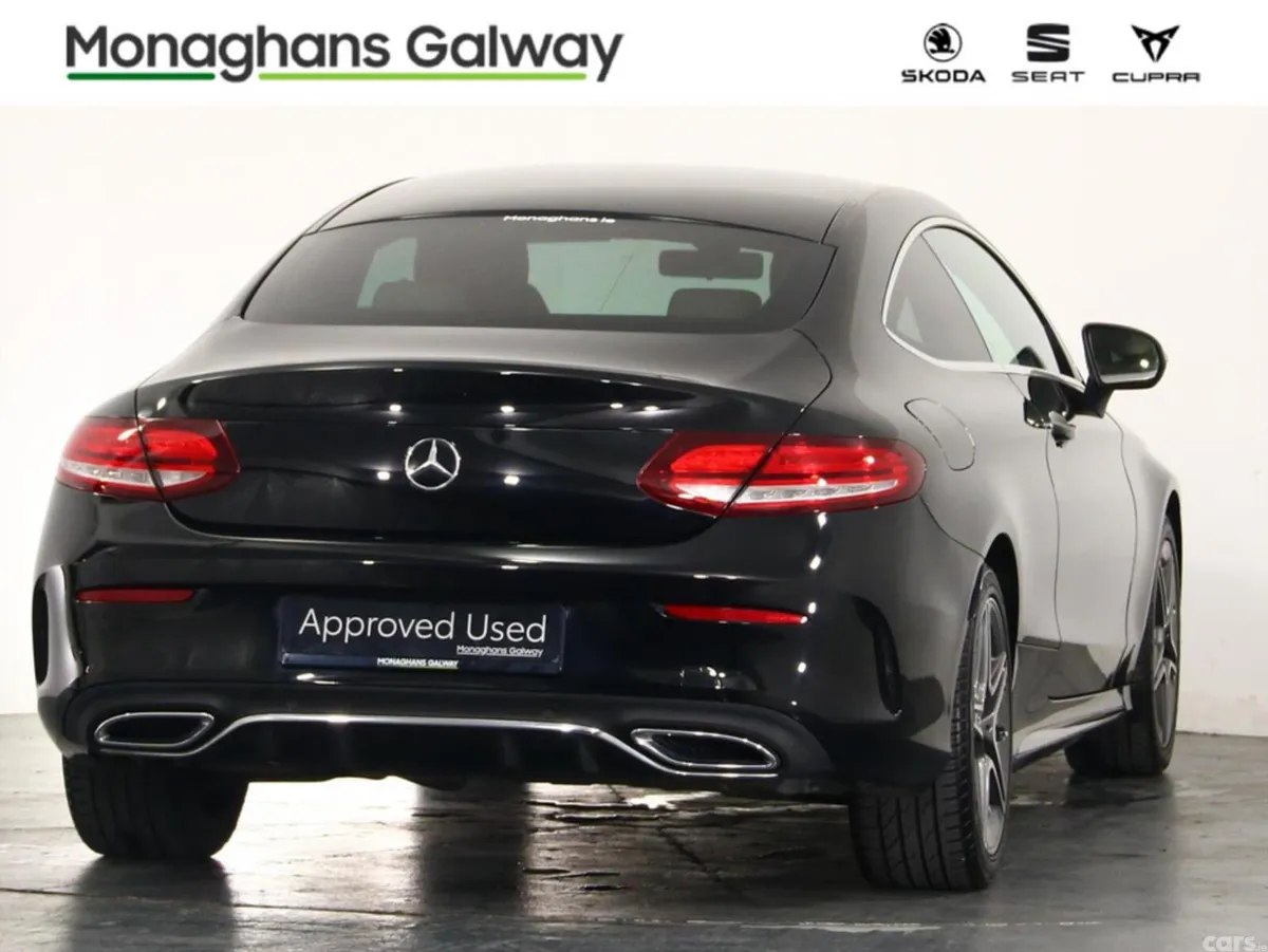 Mercedes-Benz C-Class Coupe, Diesel, 2019, Black
