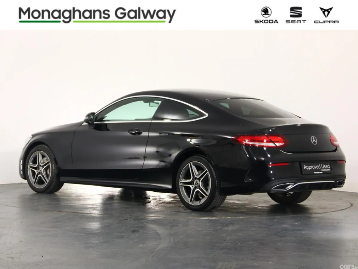 Mercedes-Benz C-Class Coupe, Diesel, 2019, Black