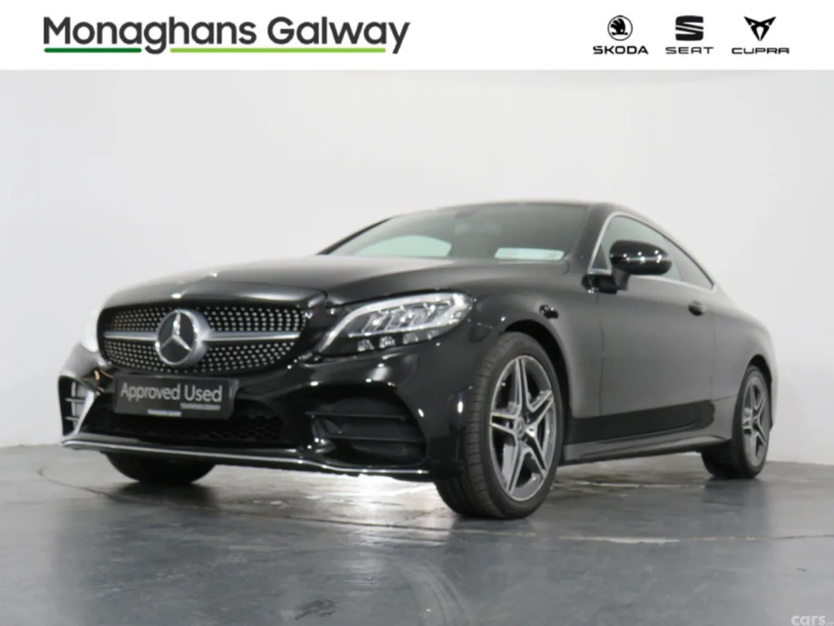 Mercedes-Benz C-Class Coupe, Diesel, 2019, Black