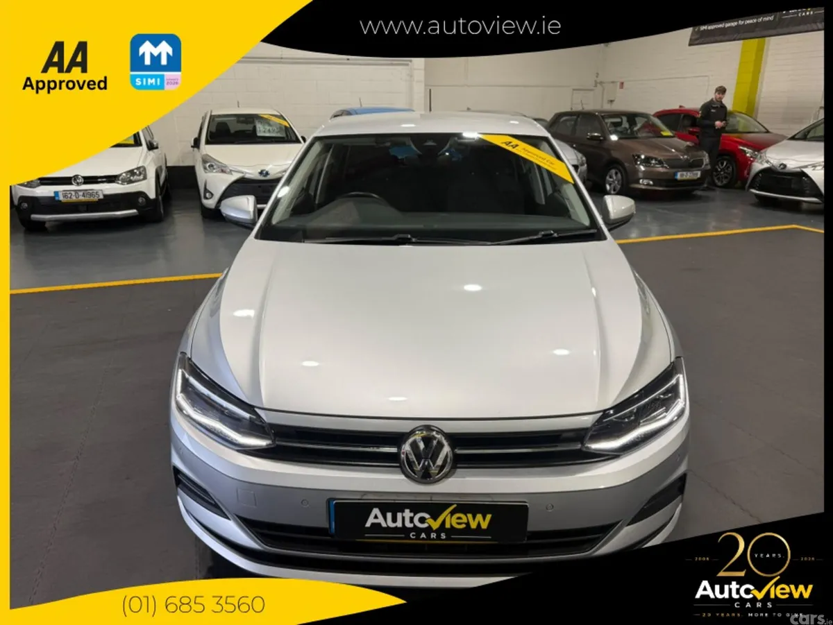 Volkswagen Polo Hatchback, Petrol, 2020, Silver