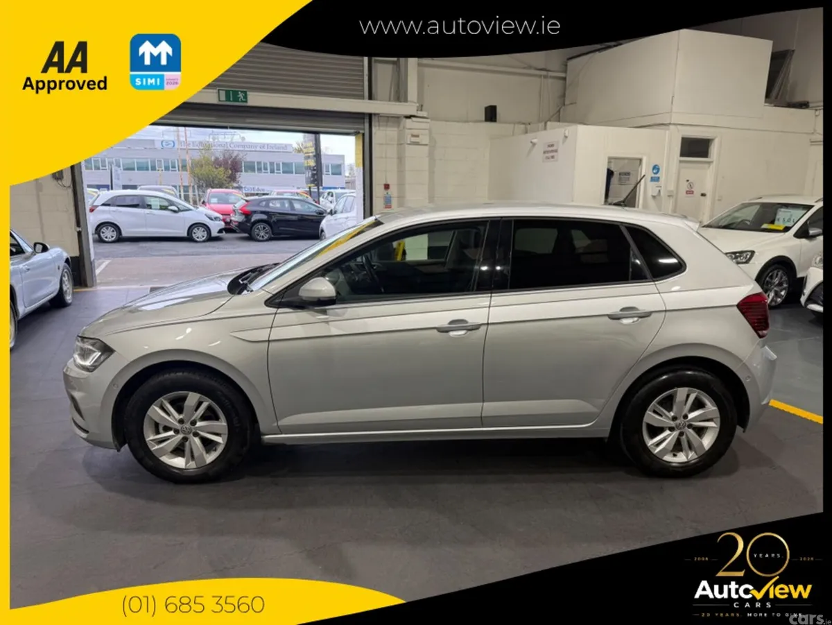 Volkswagen Polo Hatchback, Petrol, 2020, Silver