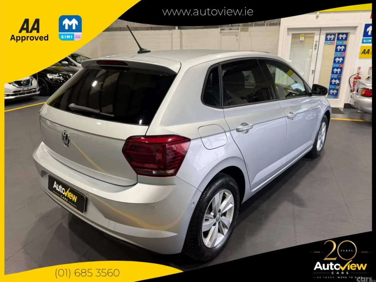 Volkswagen Polo Hatchback, Petrol, 2020, Silver