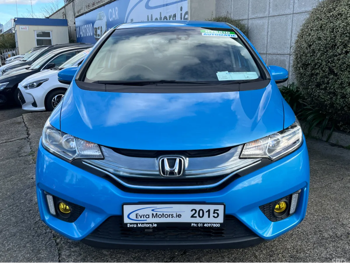 Honda Fit Hatchback, Petrol Hybrid, 2015, Blue
