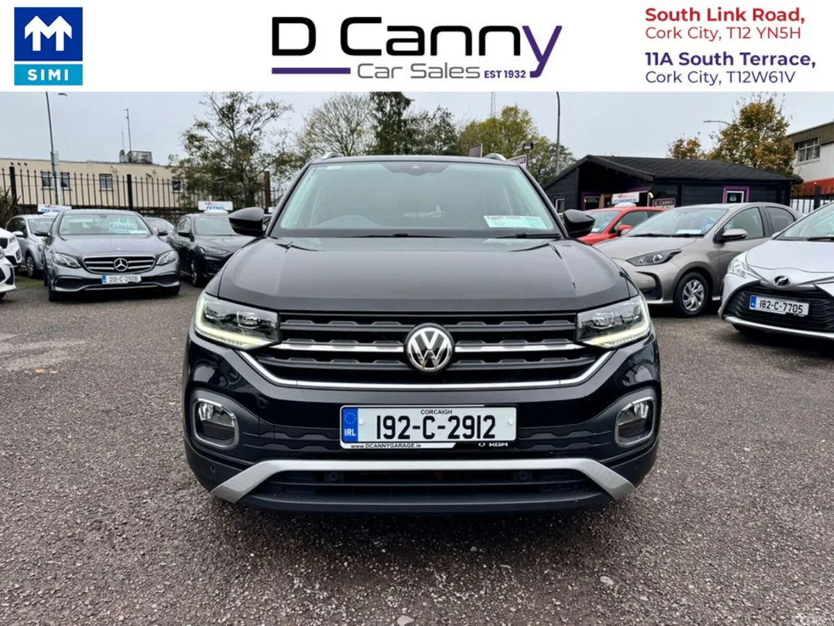 Volkswagen T-Cross SUV, Petrol, 2019, Black