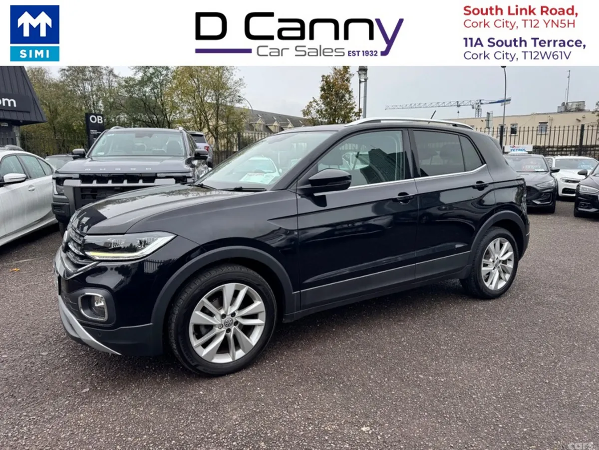Volkswagen T-Cross SUV, Petrol, 2019, Black