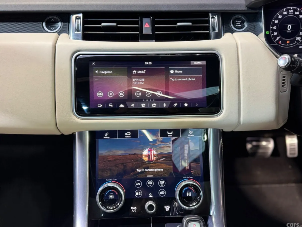 Land Rover Range Rover Sport Estate, Petrol Plug-in Hybrid, 2021, Black