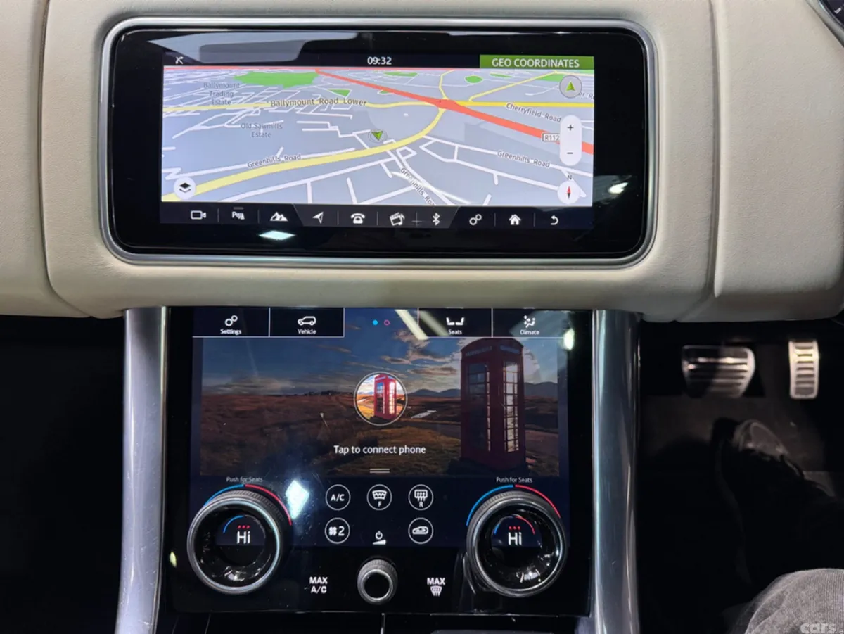 Land Rover Range Rover Sport Estate, Petrol Plug-in Hybrid, 2021, Black