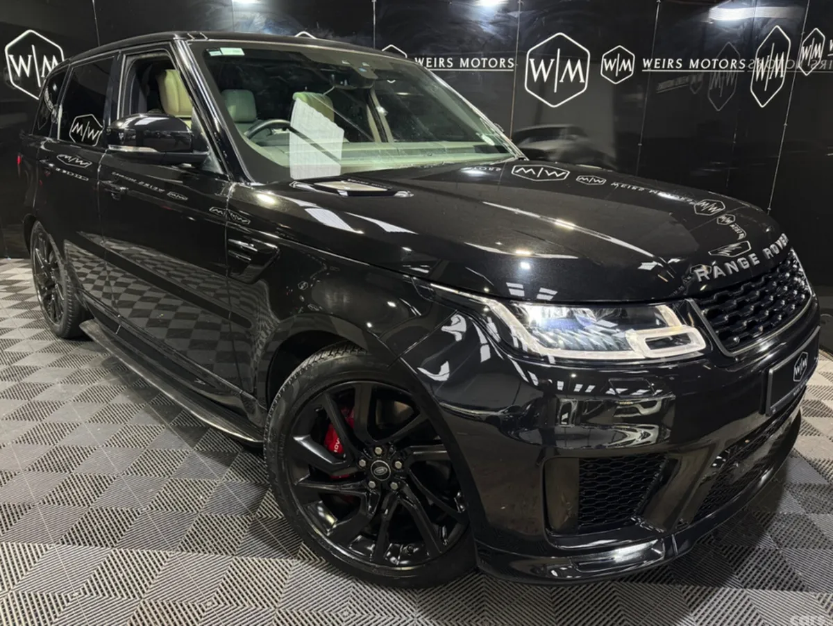 Land Rover Range Rover Sport Estate, Petrol Plug-in Hybrid, 2021, Black