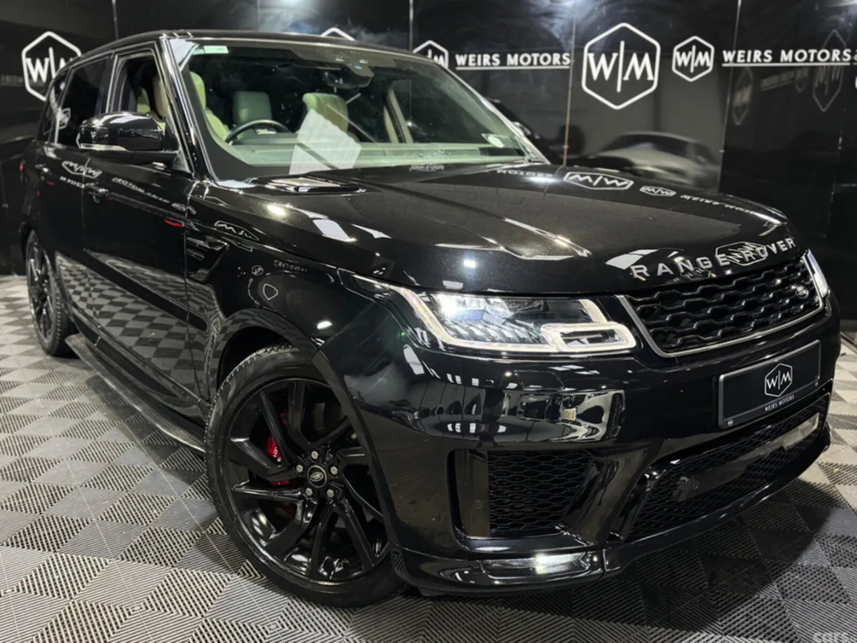 Land Rover Range Rover Sport Estate, Petrol Plug-in Hybrid, 2021, Black
