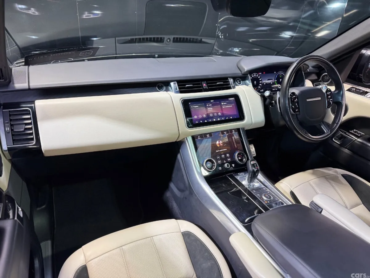 Land Rover Range Rover Sport Estate, Petrol Plug-in Hybrid, 2021, Black