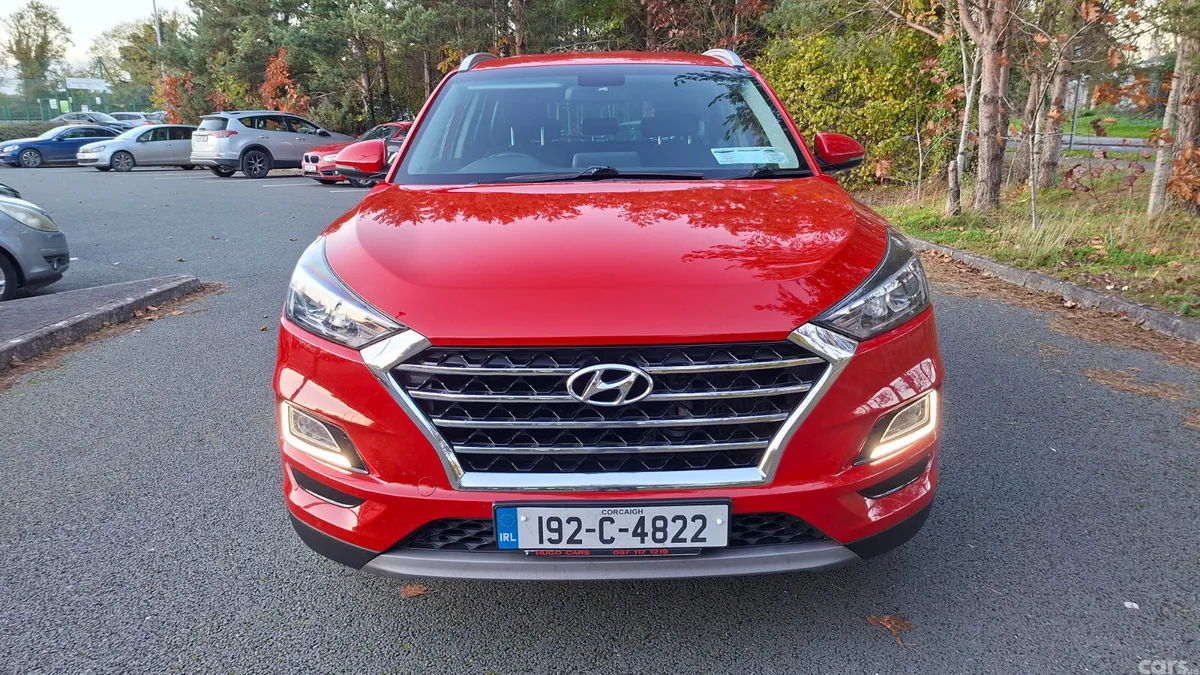 Hyundai Tucson SUV, Diesel, 2019, Red