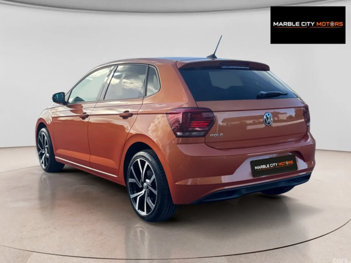 Volkswagen Polo Hatchback, Petrol, 2020, Orange
