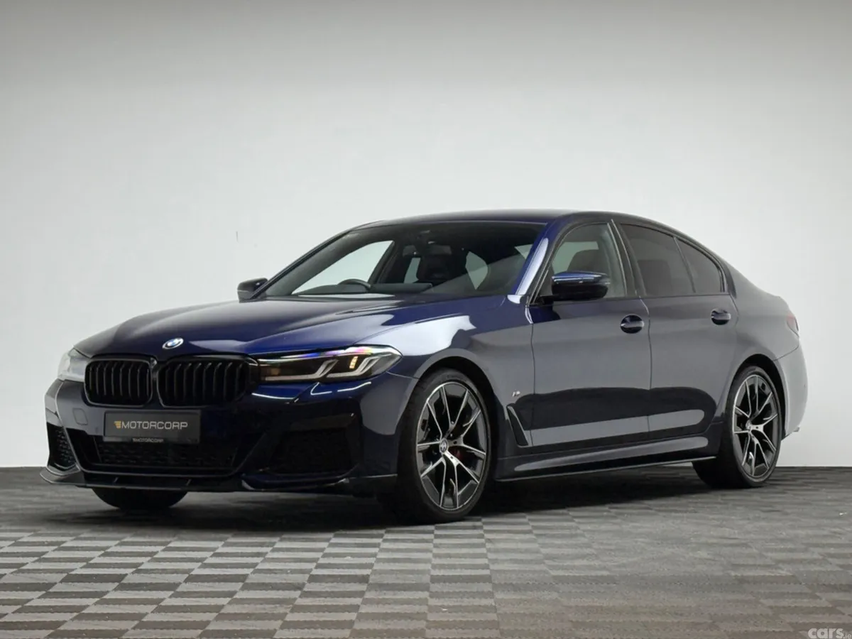 BMW 5-Series Saloon, Diesel, 2021, Blue