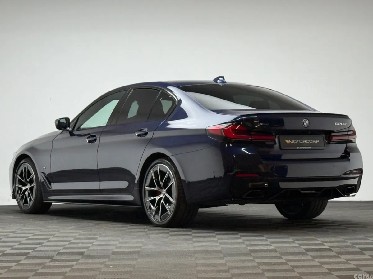 BMW 5-Series Saloon, Diesel, 2021, Blue