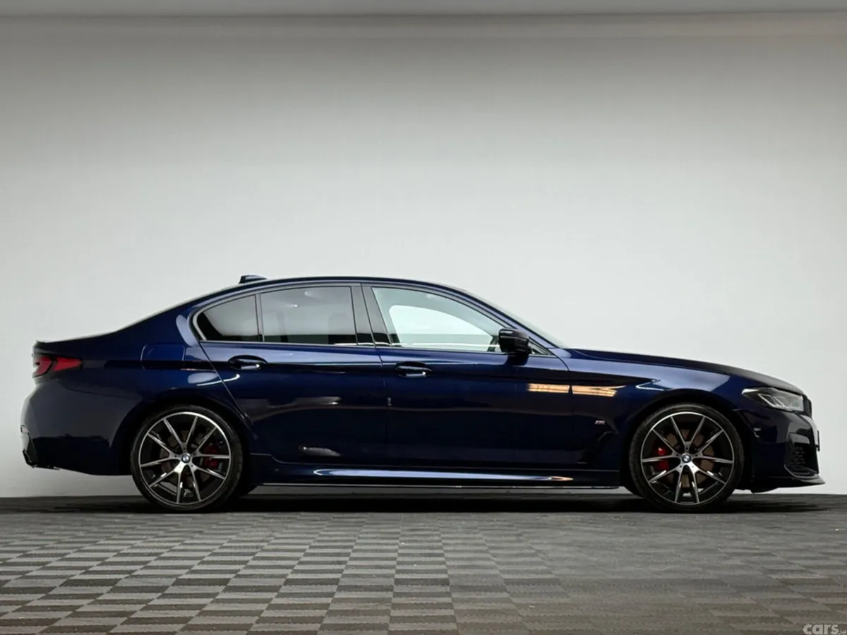 BMW 5-Series Saloon, Diesel, 2021, Blue