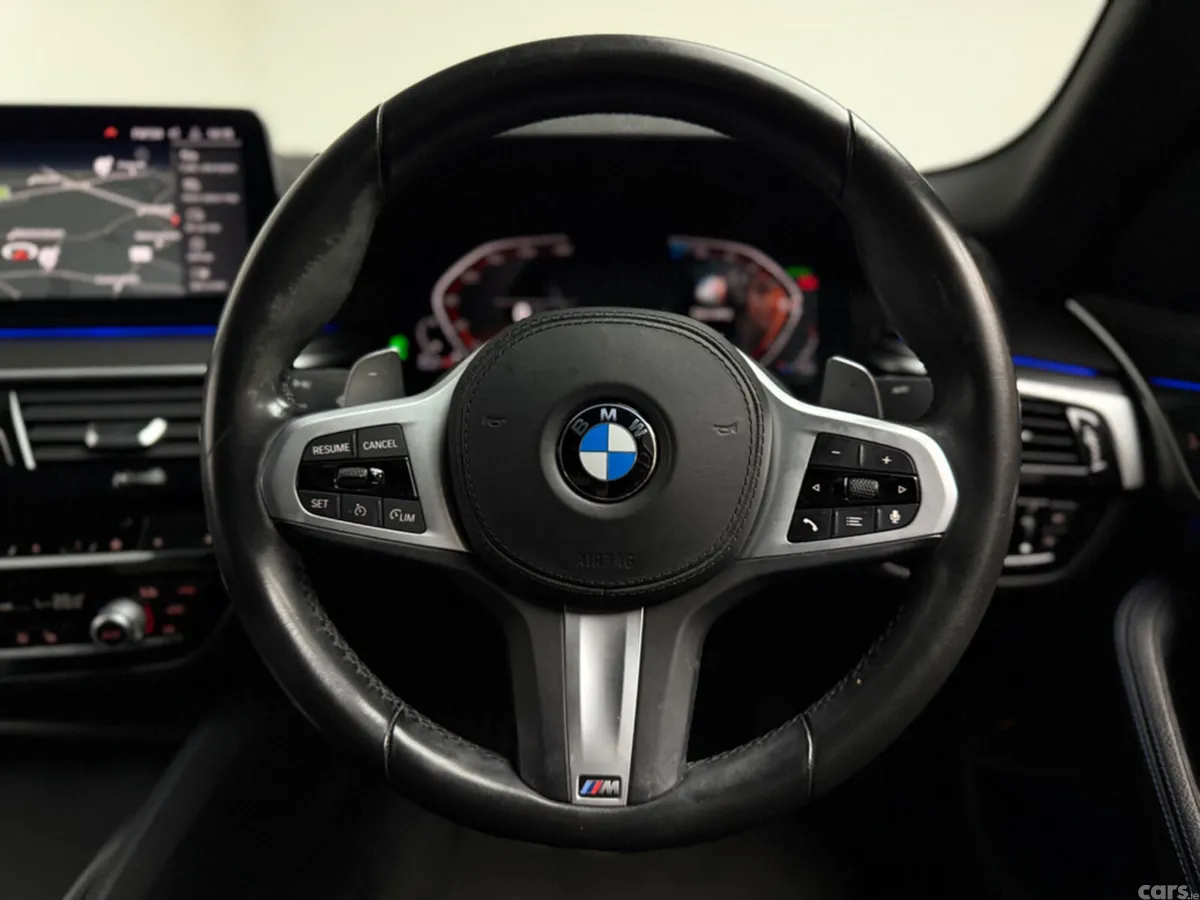 BMW 5-Series Saloon, Diesel, 2021, Blue