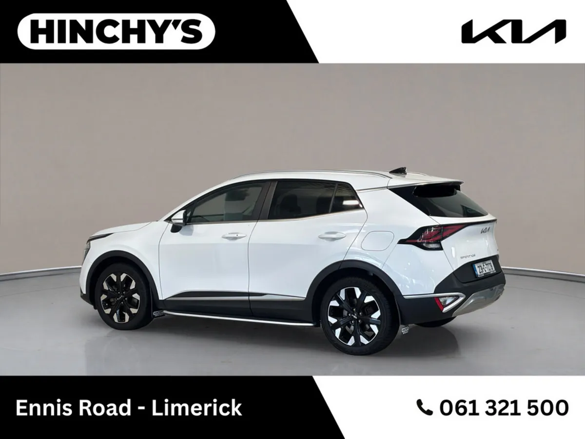 Kia Sportage SUV, Petrol Plug-in Hybrid, 2023, White