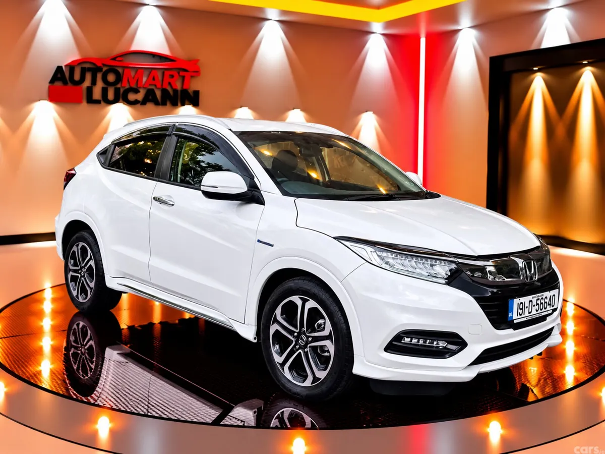Honda Vezel SUV, Petrol Hybrid, 2019, White