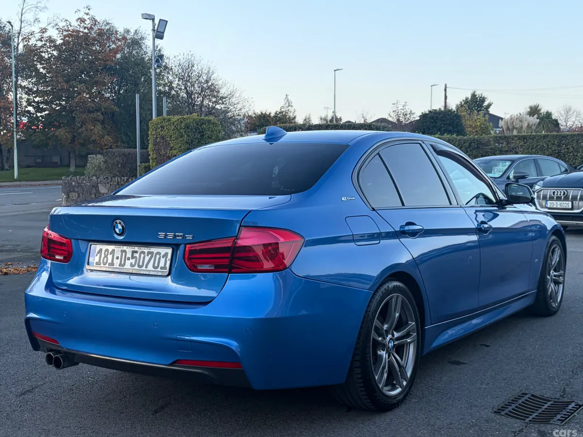 BMW 3-Series Saloon, Petrol Plug-in Hybrid, 2018, Blue