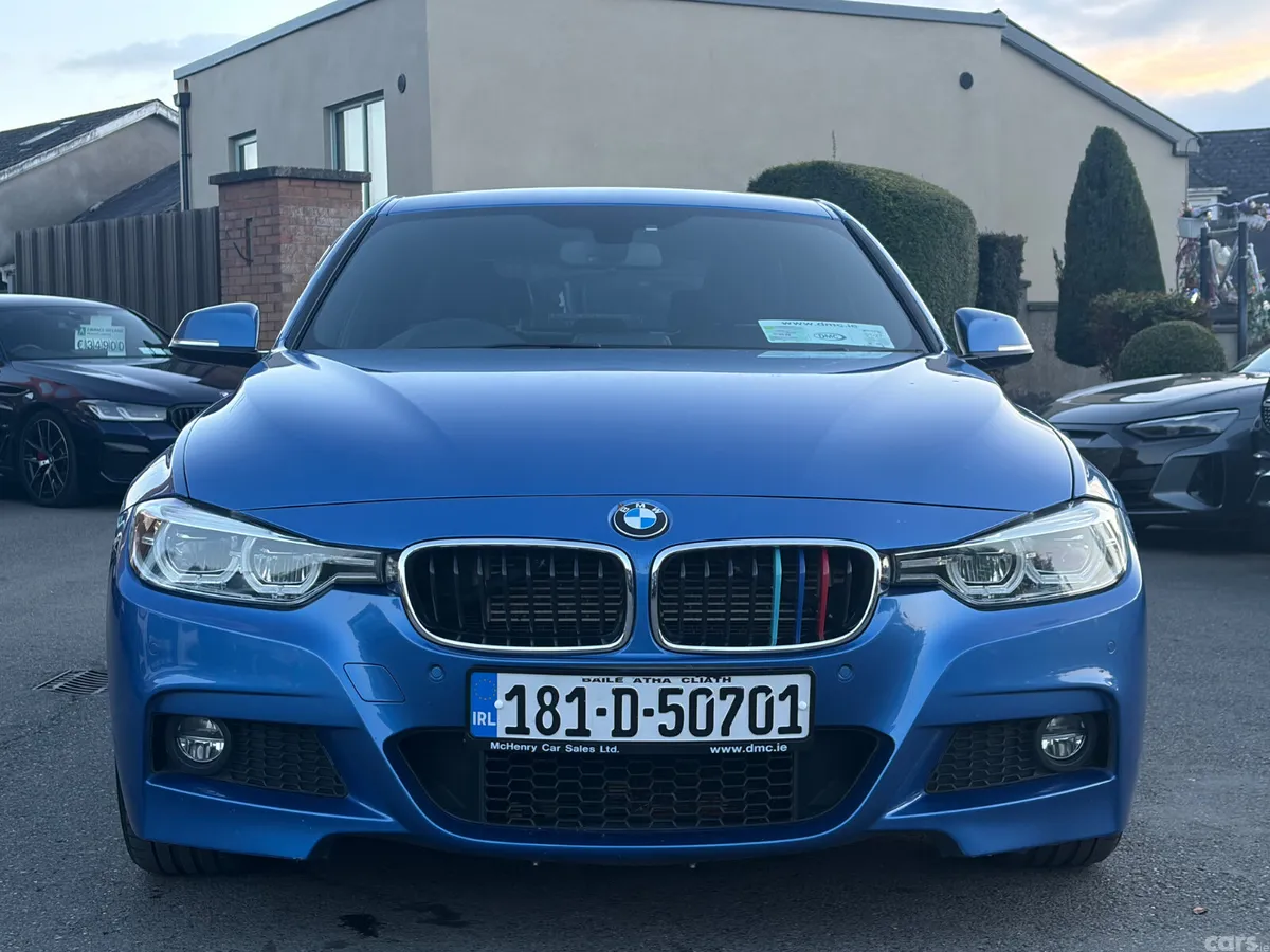 BMW 3-Series Saloon, Petrol Plug-in Hybrid, 2018, Blue