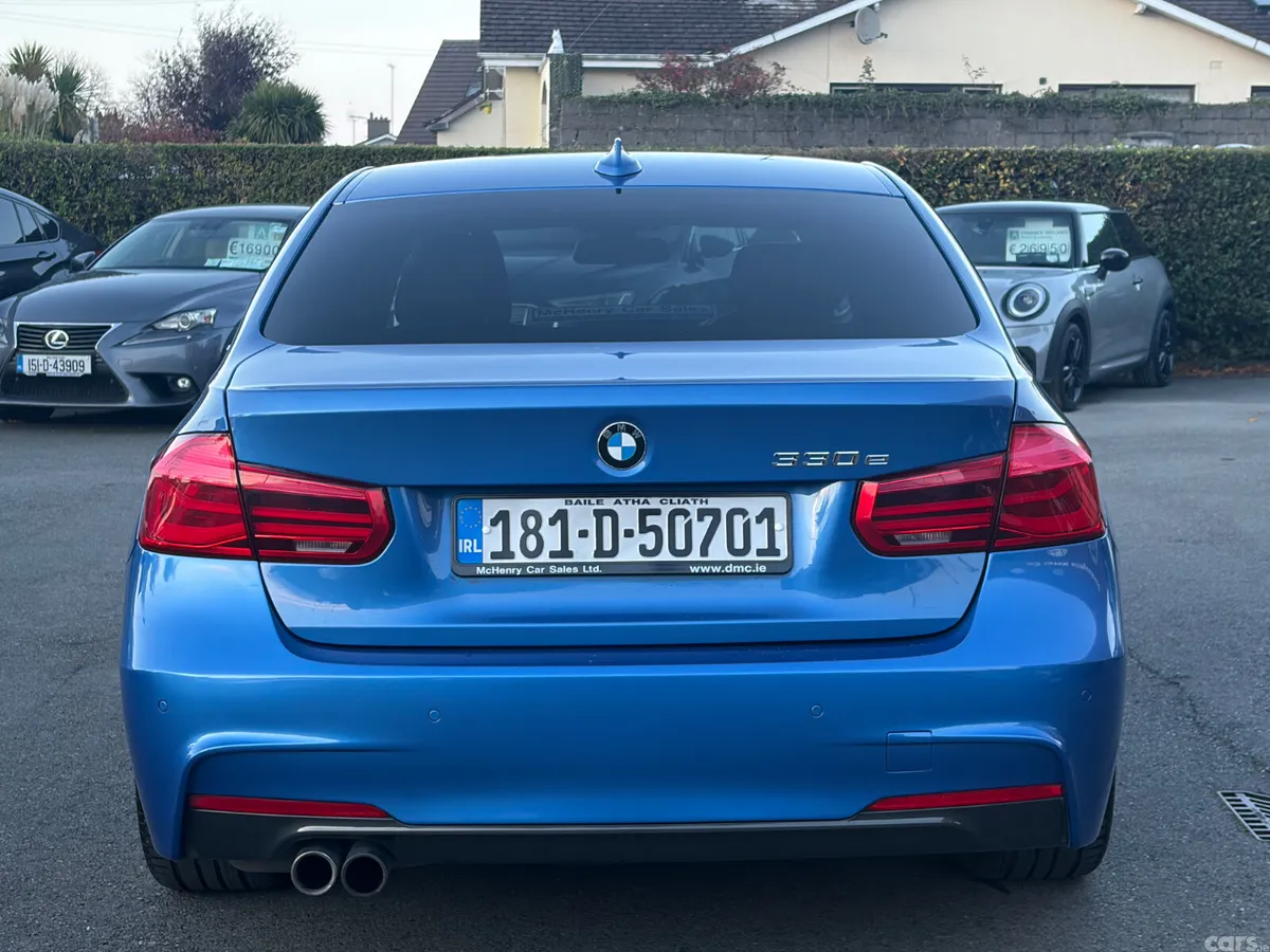 BMW 3-Series Saloon, Petrol Plug-in Hybrid, 2018, Blue