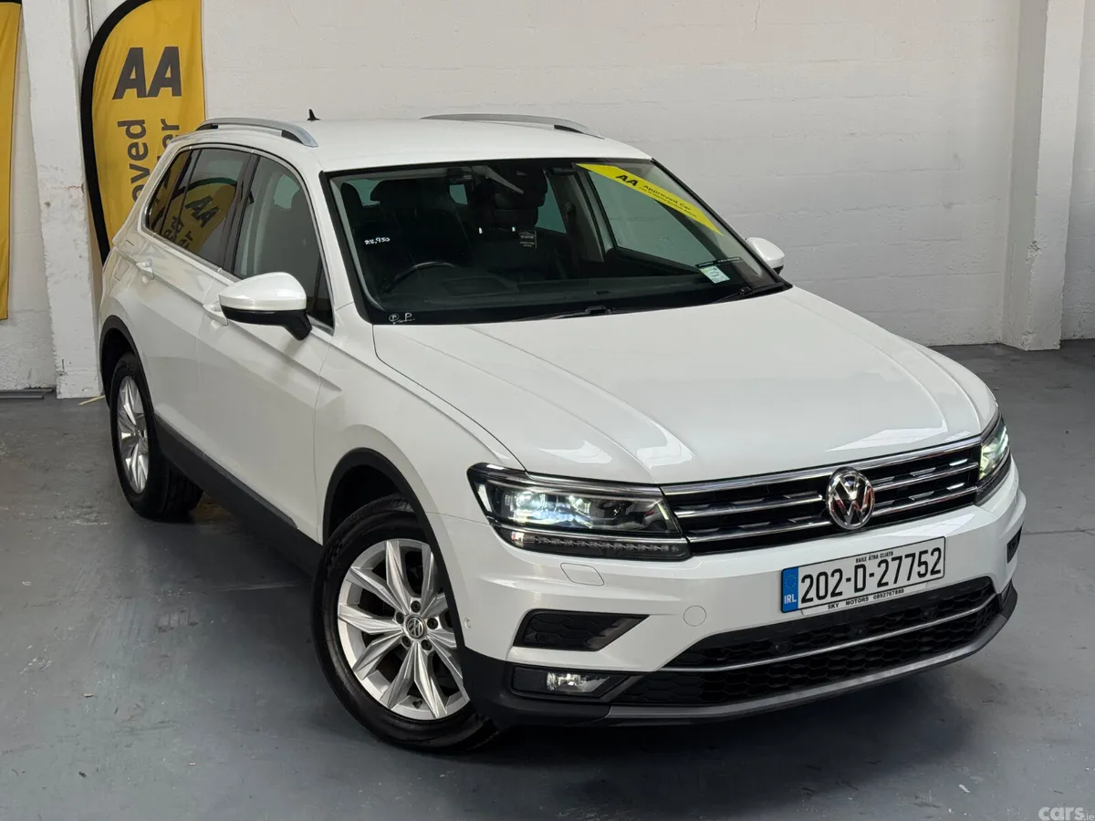 Volkswagen Tiguan SUV, Diesel, 2020, White