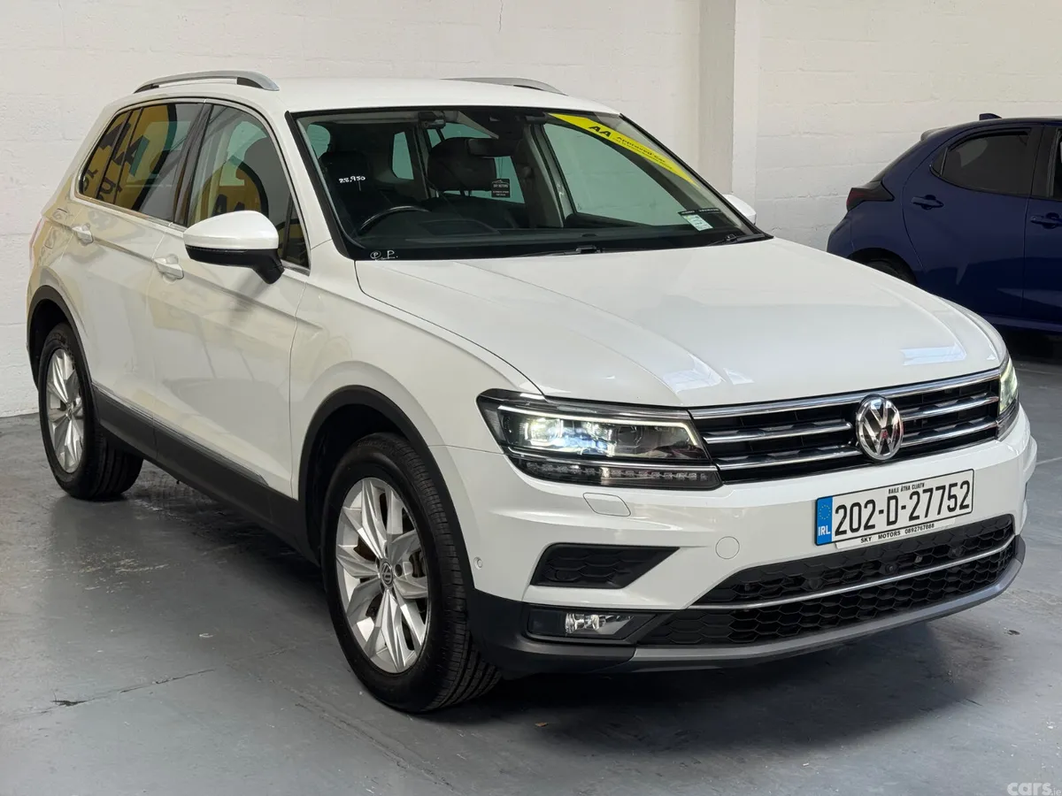 Volkswagen Tiguan SUV, Diesel, 2020, White